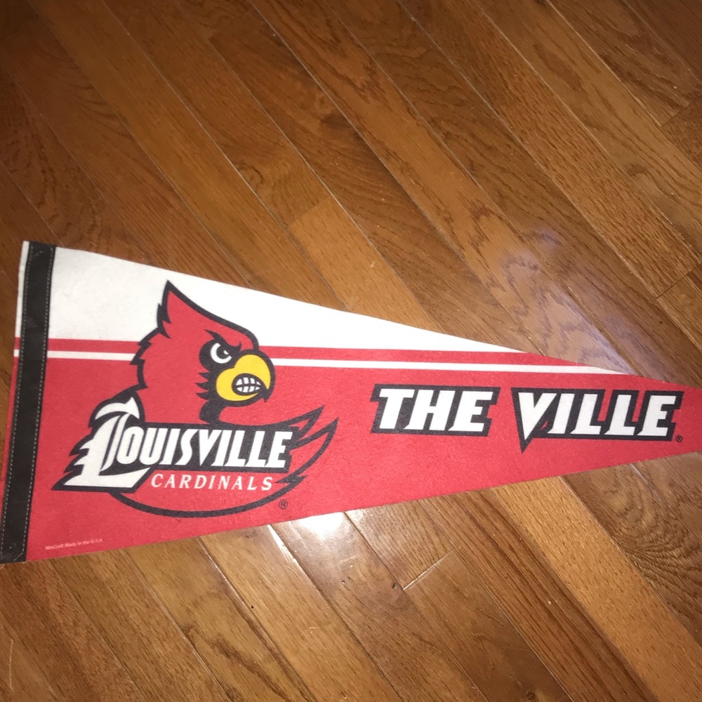 Louisville Cardinals pennant